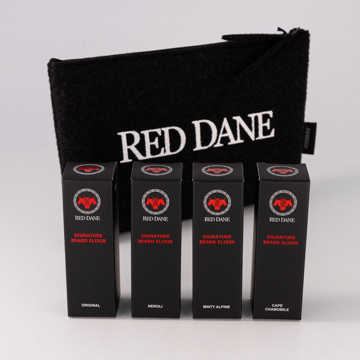 Beard Elixir BEARD ELIXIR DISCOVERY BUNDLE + POUCH – RED DANE
